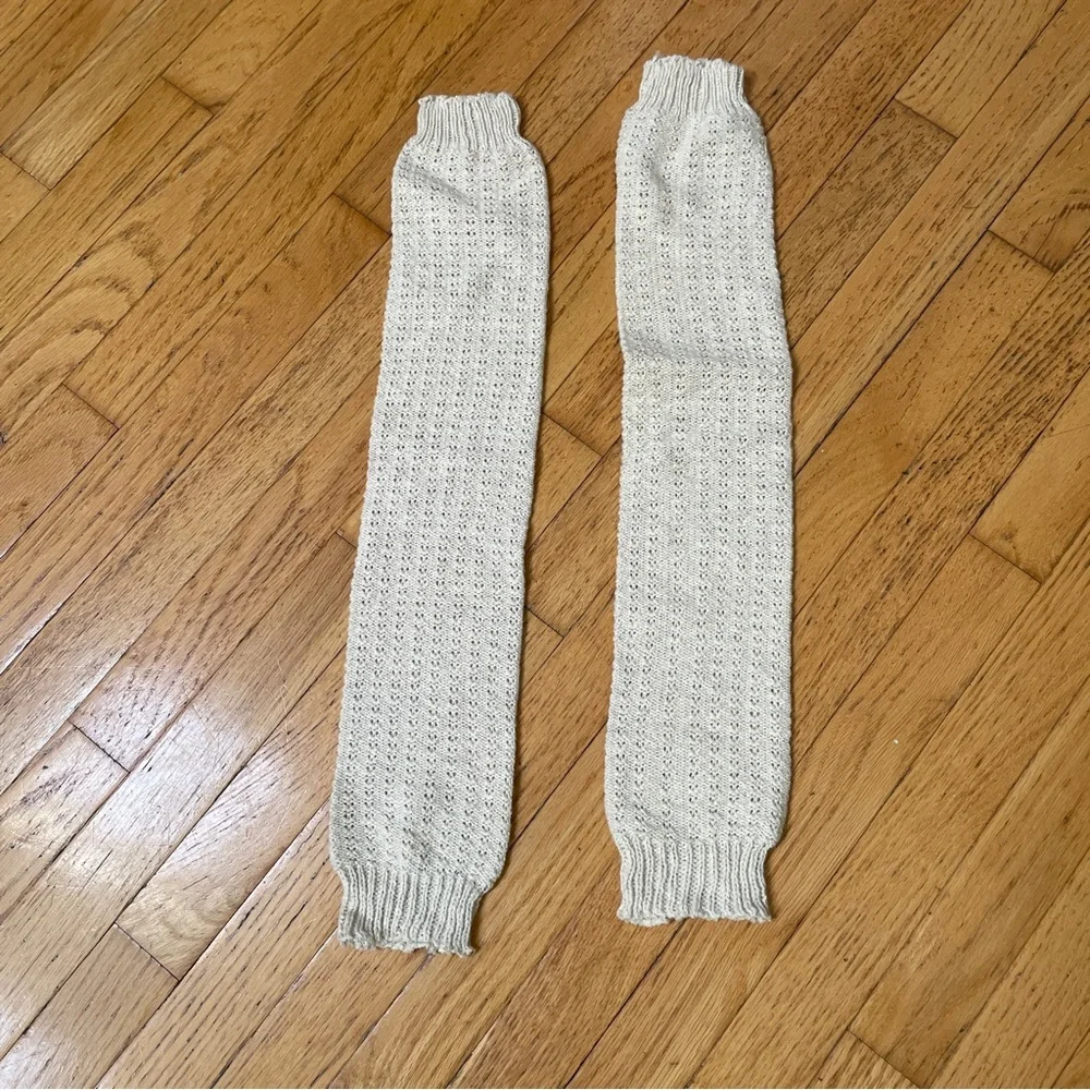 Women's Knit Handmade Long Leg Warmers NWOT